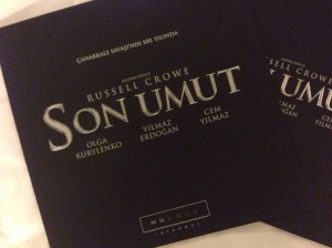 Turkish premiere invitation for Son Umut